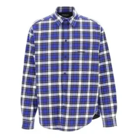 Ternet, polstret flannelskjorte “Blue” 642339TKM274202
