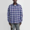 Ternet, polstret flannelskjorte “Blue” 642339TKM274202
