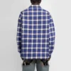 Ternet, polstret flannelskjorte “Blue” 642339TKM274202