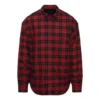 Ternet, polstret flannelskjorte “Red” 642339TJO276167
