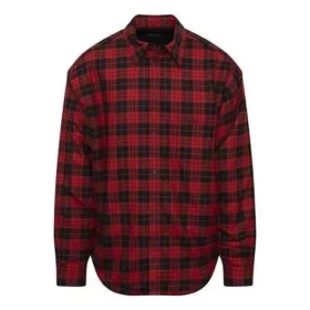 Ternet, polstret flannelskjorte “Red” 642339TJO276167
