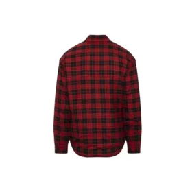 Ternet, polstret flannelskjorte “Red” 642339TJO276167