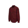 Ternet, polstret flannelskjorte “Red” 642339TJO276167