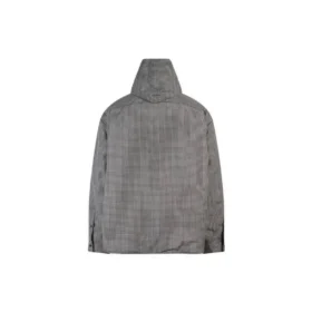 Ternet, polstret jakke-skjorte “Sort Hvid” 735662TNO781070