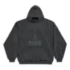 The Capital Of Fashion-hettetrøje, Large Fit “Black Faded” 803265TRVN41048