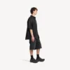 The Door denim-hybrid-kortærmet skjorte til mænd i sort The Door denim-hybrid-kortærmet skjorte til mænd i sort