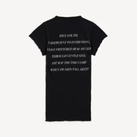 The Song of the Highest Tower T-shirt i small-pasform til kvinder i sort The Song of the Highest Tower T-shirt i small-pasform til kvinder i sort