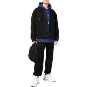 Tøjudlejning Denimjakke i boxy pasform “Black” 675206TEW051105