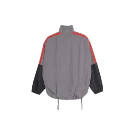 To-farvet jakke med logo-print “Grå” 534317TDO051408