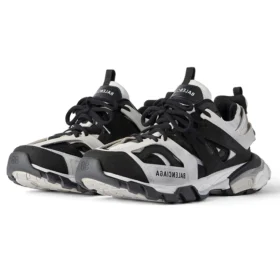 Track 1.0 Sneakers “Grå, sort og hvid mesh og ruskindslignende stof” 542023W3SU59791
