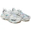 Track 1.0 Sneakers “Hvid-blå mesh og nylon med graffiti” 542023W3SRA9014