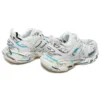 Track 1.0 Sneakers “Hvid-blå mesh og nylon med graffiti” 542023W3SRA9014