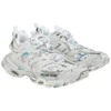 Track 1.0 Sneakers “White Blue Mesh and Nylon Graffiti” 542436W3SRA9014