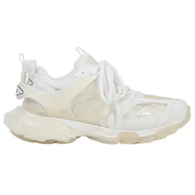 Track Clear Sole Low Mesh Nylon Sneakers Hvid 647742W3BM19000