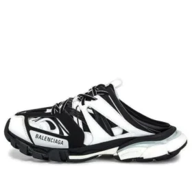 Track-mules “White Black” 653814W3DA49019