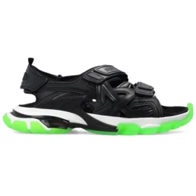 Track-sandaler “Clear Sole Black Green White” 655954W2CC41038