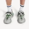 Track-sneaker med snørebånd i grå/gul/hvid/marineblå Track-sneaker med snørebånd i grå/gul/hvid/marineblå