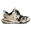 Track Sneakers “Beige og sort mesh og nylon” 542023W3AC48071