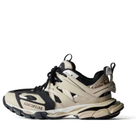 Track Sneakers “Beige og sort mesh og nylon” 542436W3AC48071