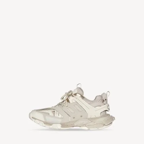 Track-sneakers til kvinder med genanvendt sål i beige Track-sneakers til kvinder med genanvendt sål i beige