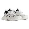 Track Sock Sneakers “Hvid og sort strik og nylon” 736330W3SKC9010