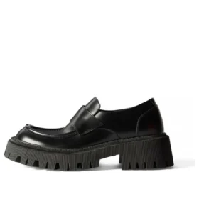 Tractor Loafers-sko “Sort glat kalveskind” 760433WA8E91000