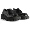 Tractor Loafers-sko “Sort glat kalveskind” 760433WA8E91000