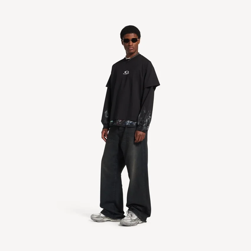 Triple S.2 Gradient-sneaker til mænd i gråt Triple S.2 Gradient-sneaker til mænd i gråt