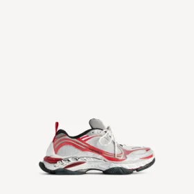 Triple S.2-Sneakers til mænd i grå/rød/hvid