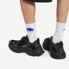 Triple S.2-Sneakers til mænd i sort/mørkegrå