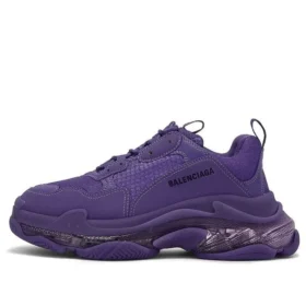Triple S Clear Sole “Deep Purple” 541624W2GA16910