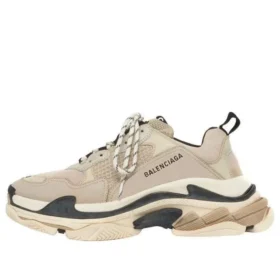 Triple S Daddy Sko Beige/Sort 524039W09OM9787