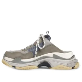 Triple S-Mules “Gråblå med dobbelt skum og mesh” 755687W3SM11259