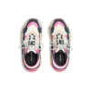 Triple S-Mules “Hvid, lyserød og sort med dobbelt skum og mesh” 755686W3SM15671