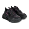 Triple S-sneaker “All Over Logo – Black Pink” 524039W2FA11050