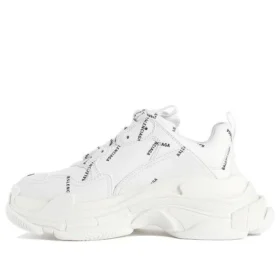 Triple S-sneaker “All Over Logo – hvid” 524039W2FA19010