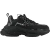 Triple S-Sneaker “Allover Logo – Black” 536737W2FA11090