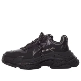 Triple S-Sneaker “Allover Logo – Black” 536737W2FA21081