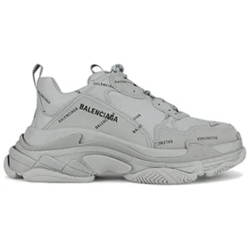 Triple S-sneaker “Allover Logo – Grå” 536737W2FA11210