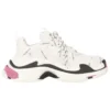 Triple S-Sneaker “Allover Logo White Pink” 524039W2FA49155
