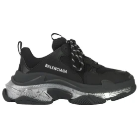Triple S-sneaker “Black Iridescent” 544351W2FB21001