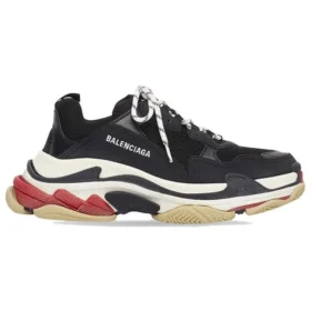 Triple S-Sneaker “Black Red” 533882W09OM1000