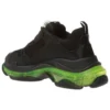 Triple S-sneaker “Black Yellow Fluo” 541624W09ON1047