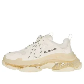 Triple S-Sneaker “Clear Sole – Eggshell” 544351W2GA19100