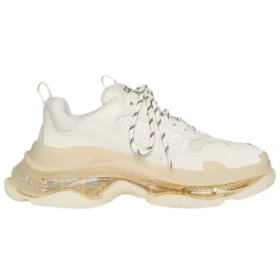 Triple S-Sneaker “Clear Sole – Eggshell” 544351W2GA19100