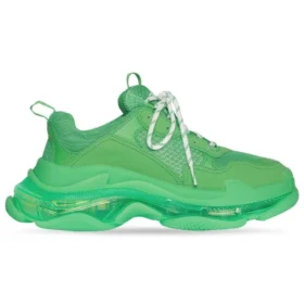 Triple S-Sneaker “Clear Sole Green” 541624W2GA13510