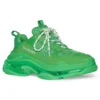 Triple S-Sneaker “Clear Sole Green” 541624W2GA13510