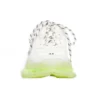 Triple S-Sneaker “Clear Sole – hvid fluo-gul” 541624W2FR19073