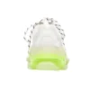 Triple S-Sneaker “Clear Sole – hvid fluo-gul” 541624W2FR19073