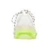 Triple S-sneaker “Clear Sole – hvid fluo-gul” 544351W2FR19073